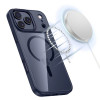 Tech-Protect MagMat MagSafe dėklas Apple iPhone 17 Pro, tamsiai mėlynas/skaidrus