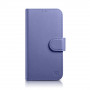 iCarer Wallet Case 2in1 odinis atverčiamas dėklas, skirtas iPhone 14 Plus, Anti-RFID, šviesiai violetinis (WMI14220727-LP)