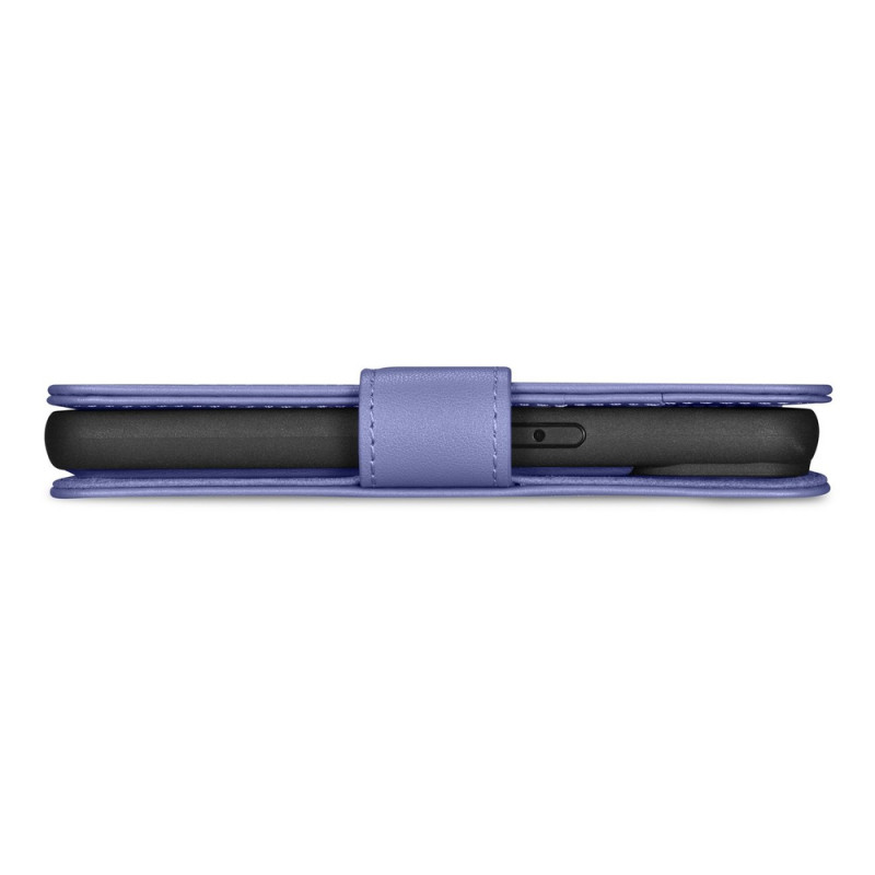 iCarer Wallet Case 2in1 odinis atverčiamas dėklas, skirtas iPhone 14 Plus, Anti-RFID, šviesiai violetinis (WMI14220727-LP)
