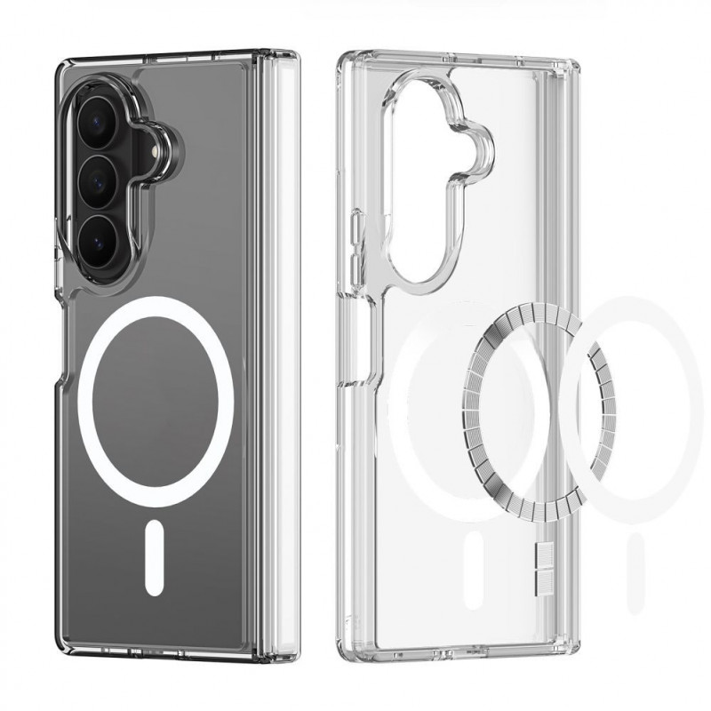 Dux Ducis Clin Mag dėklas, skirtas Samsung Galaxy Z Fold8 Ultra, MagSafe, skaidrus