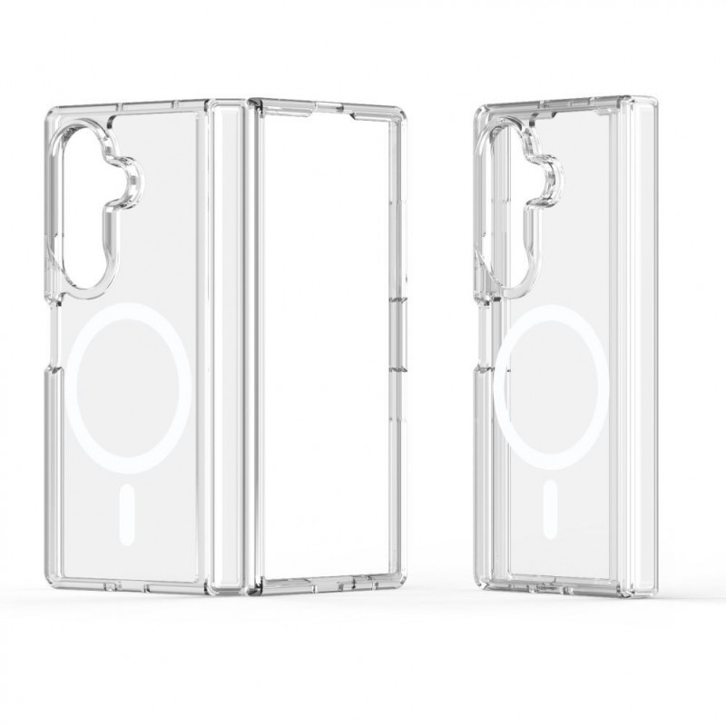 Dux Ducis Clin Mag dėklas, skirtas Samsung Galaxy Z Fold8 Ultra, MagSafe, skaidrus