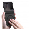 Dux Ducis Yind hibridinis dėklas, skirtas Samsung Galaxy Z Flip8, MagSafe, juodas