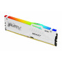 Kingston FURY Beast 16 GB DDR5-5600 CL40 DIMM atminties modulis, RGB, baltas, KF556C40BWA-16