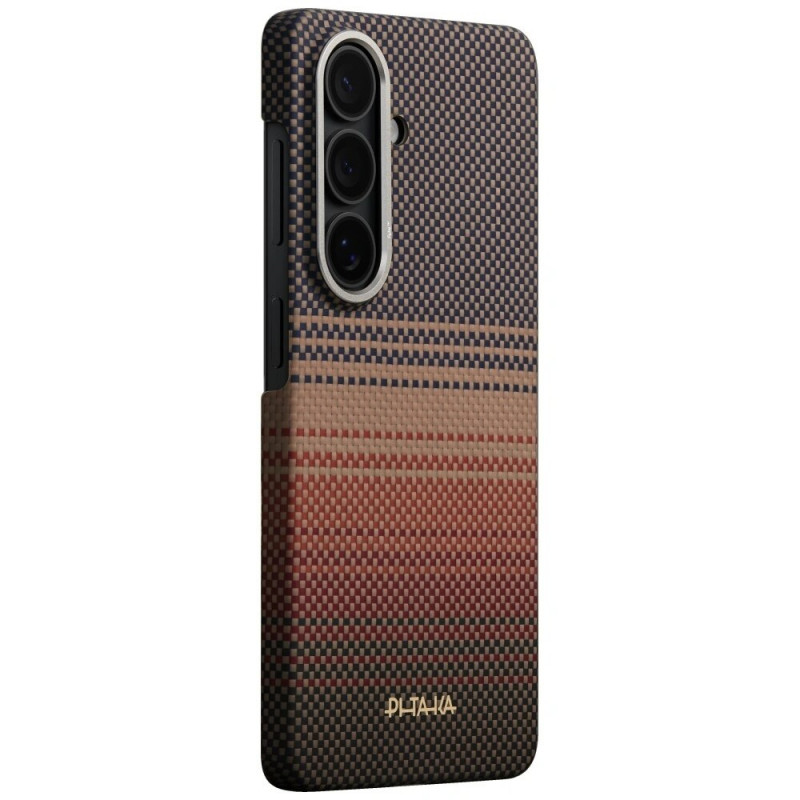PITAKA Edge Case MagSafe dėklas, skirtas Samsung Galaxy S26+, saulėlydžio spalvos