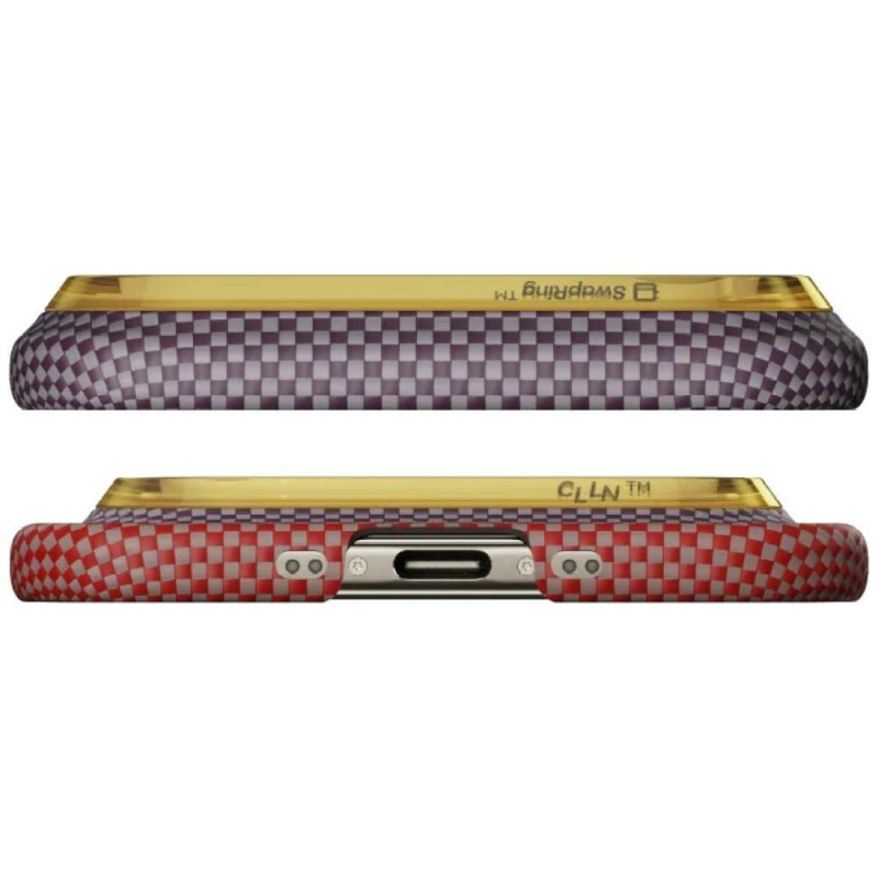 PITAKA Edge Case California Dream 02 dėklas Apple iPhone Air, saulėlydis