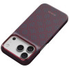 PITAKA Edge Case Argyle MagSafe dėklas Apple iPhone 18 Pro / 17 Pro, mėlynai raudonas