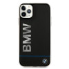 BMW BMHCN58PCUBBK Apple iPhone 11 Pro kietasis dėklas Signature Printed Logo, juodas