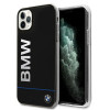BMW BMHCN65PCUBBK Apple iPhone 11 Pro Max kietasis dėklas Signature Printed Logo, juodas