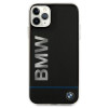 BMW BMHCN65PCUBBK Apple iPhone 11 Pro Max kietasis dėklas Signature Printed Logo, juodas