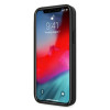 BMW BMHCP12LRCDPK Apple iPhone 12 Pro Max kietasis dėklas Leather Deboss, juodas