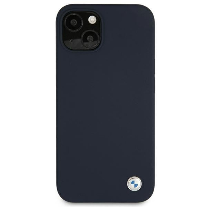 BMW BMHCP13SSILNA Apple iPhone 13 mini dėklas Silicone Signature, Navy