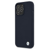 BMW BMHCP13XSILNA Apple iPhone 13 Pro Max kietasis dėklas Silicone Signature, Navy