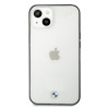 BMW BMHCP13SPCUMRBK Apple iPhone 13 mini kietasis dėklas Signature Collection, permatomas