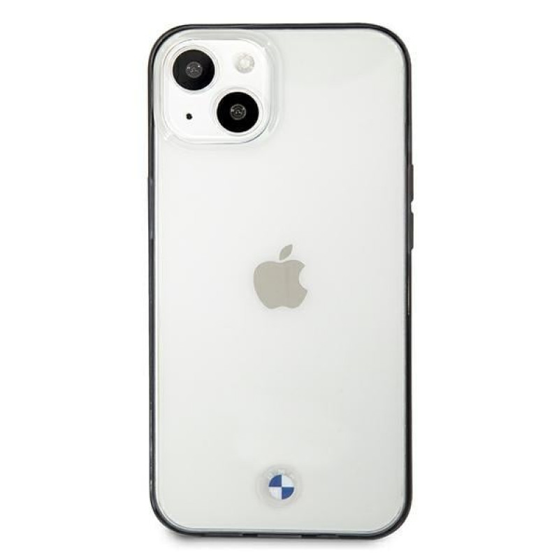 BMW BMHCP13SPCUMRBK Apple iPhone 13 mini kietasis dėklas Signature Collection, permatomas