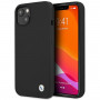 BMW BMHCP13SSILBK Apple iPhone 13 mini dėklas Silicone Signature, juodas