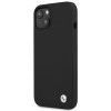 BMW BMHCP13SSILBK Apple iPhone 13 mini dėklas Silicone Signature, juodas