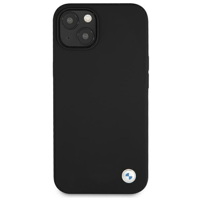 BMW BMHCP13SSILBK Apple iPhone 13 mini dėklas Silicone Signature, juodas