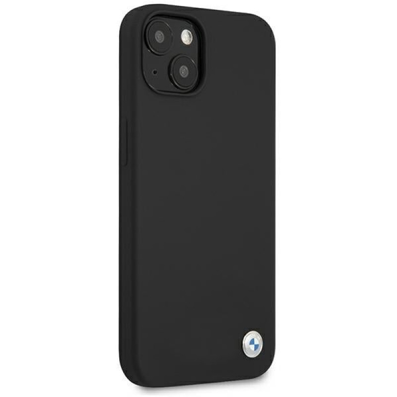 BMW BMHCP13SSILBK Apple iPhone 13 mini dėklas Silicone Signature, juodas