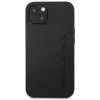Mercedes-AMG AMHCP14SDOLBK Apple iPhone 14 kietasis dėklas Leather Hot Stamped, juodas