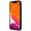 Mercedes-AMG AMHCP14LGSEBK Apple iPhone 14 Pro kietasis dėklas, Leather Debossed Lines, juodas