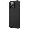Mercedes-AMG AMHCP14XDOLBK Apple iPhone 14 Pro Max kietasis dėklas, Leather Hot Stamped, juodas