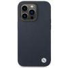 BMW BMHMP14XSILNA Apple iPhone 14 Pro Max dėklas, Silicone Metal Logo MagSafe, navy