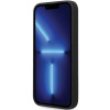BMW BMHMP14SSILBK2 Signature Liquid Silicone MagSafe dėklas, skirtas Apple iPhone 14, juodas