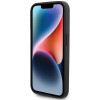 BMW BMHCP15X22RQDK odinis dygsniuotas dėklas, skirtas Apple iPhone 15 Pro Max, juodas
