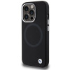 BMW BMHMP15XSILBK2 Signature Liquid Silicone MagSafe dėklas, skirtas Apple iPhone 15 Pro Max, juodas