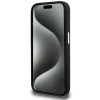 BMW BMHMP15XSILBK2 Signature Liquid Silicone MagSafe dėklas, skirtas Apple iPhone 15 Pro Max, juodas