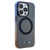 BMW BMHMP15XHTGE Gradient Bumper MagSafe kietasis dėklas, skirtas Apple iPhone 15 Pro Max, pilkas