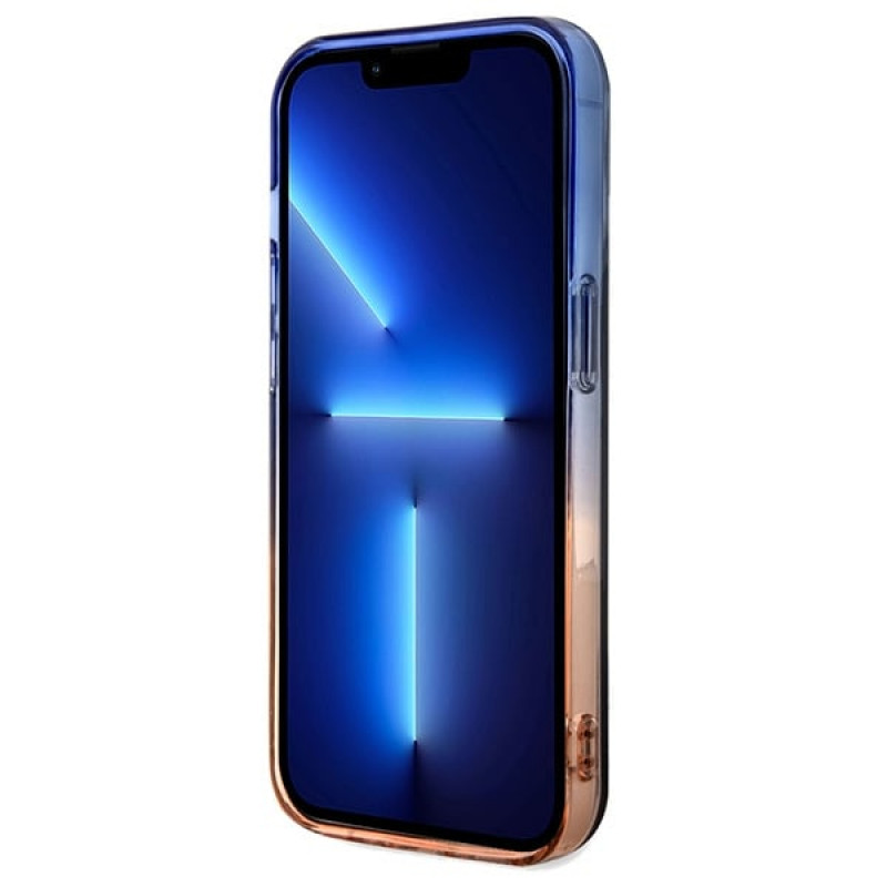 BMW BMHMP15XHTGE Gradient Bumper MagSafe kietasis dėklas, skirtas Apple iPhone 15 Pro Max, pilkas