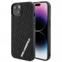 Karl Lagerfeld KLHCP15S3DMKRLK 3D Rubber Multi Logo kietasis dėklas, skirtas Apple iPhone 15, juodas