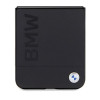 BMW BMHCZF5SLLBK odinis Hot Stamp kietasis dėklas, skirtas Samsung Galaxy Z Flip5, juodas