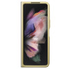 Guess GUHCZFD5HGGSHD Glitter Script kietasis dėklas, skirtas Samsung Galaxy Z Fold5, auksinis