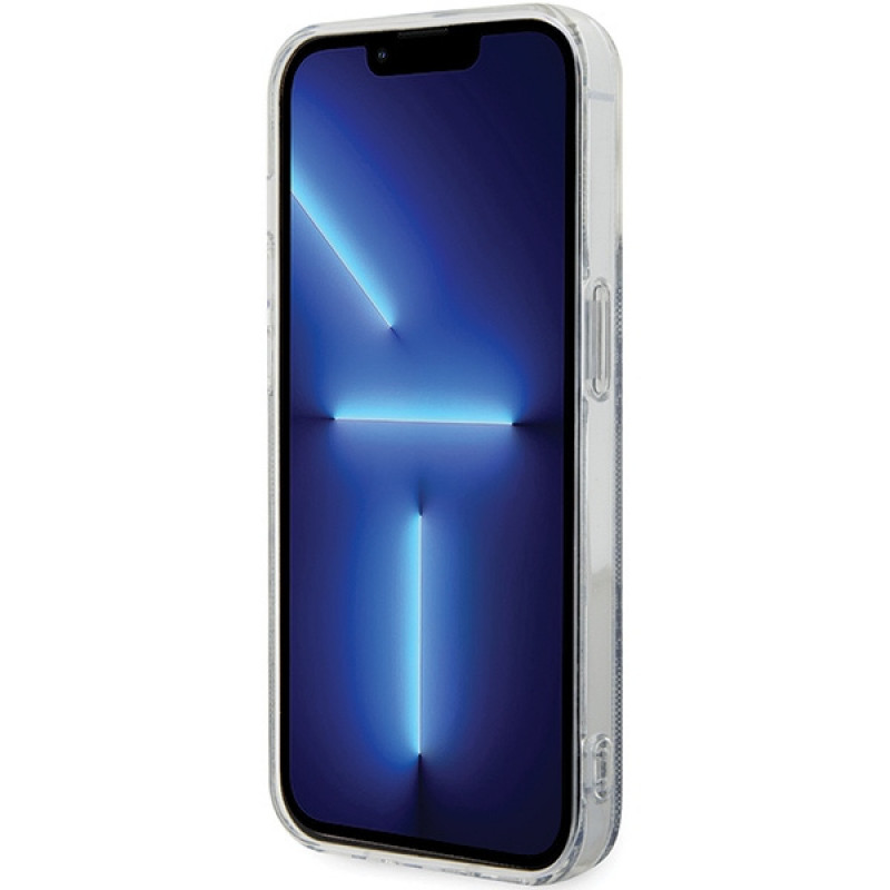 Guess GUHMP15XH4STB Apple iPhone 15 Pro Max kietasis dėklas IML 4G MagSafe, mėlynas (outlet)