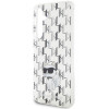 Karl Lagerfeld KLHCS23FEHNCMKLT Samsung Galaxy S23 FE (S711) kietasis dėklas Monogram Choupette, permatomas