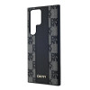 DKNY odinis languoto mono rašto MagSafe dėklas skirtas Samsung Galaxy S24 Ultra, juodas