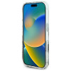 Karl Lagerfeld Apple iPhone 16 kietasis dėklas IML Karl Head Electroplated, permatomas