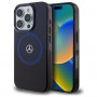 Mercedes MEHMP16X23HBIKV Apple iPhone 16 Pro Max kietasis dėklas MB Double Layer BiColor MagSafe, juodas mėlynas