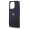 Mercedes MEHMP16X23HBIKV Apple iPhone 16 Pro Max kietasis dėklas MB Double Layer BiColor MagSafe, juodas mėlynas