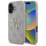 Guess GUHCP16S4GMGPI Apple iPhone 16 kietasis dėklas 4G Big Logo, rožinis