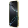 Guess Fixed Glitter Big 4G kietasis dėklas, skirtas Apple iPhone Air, auksinis