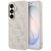 Guess GUE005375 4G Embossed Ring MagSafe kietas dėklas skirtas Samsung Galaxy S26+, rožinis