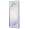 Guess GUE005375 4G Embossed Ring MagSafe kietas dėklas skirtas Samsung Galaxy S26+, rožinis