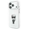 Karl Lagerfeld IML Ikonik Sketch Print MagSafe dėklas, skirtas Apple iPhone 18 Pro Max / 17 Pro Max, smėlio spalvos (KLD22794)