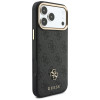Guess 4G dėklas su pinigine, MagSafe, skirtas Apple iPhone 18 Pro / 17 Pro, rudas