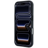BMW Kevlar Metal Logo MagSafe dėklas, skirtas Apple iPhone 18 Pro / 17 Pro, antracitinis