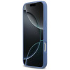 Guess 4G Double Card Triangle dėklas, skirtas Apple iPhone 18 Pro Max / 17 Pro Max, mėlynas