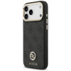 Guess 4G Strass Logo MagSafe dėklas Apple iPhone 18 Pro Max / 17 Pro Max, juodas